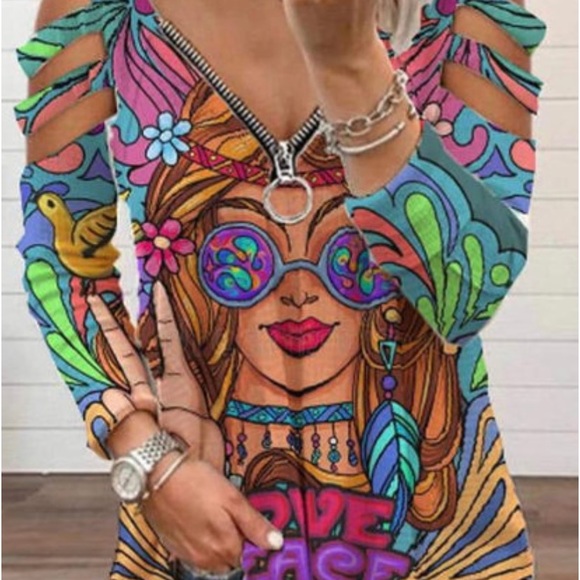 Tops - Woose Women’s Fashion Elegant Hollow Out Pullover Tops